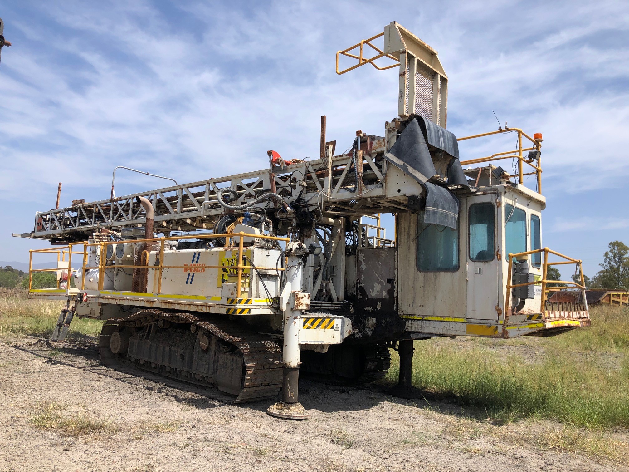 Sandvik Driltech Blast Hole Drill Rig Lennon Heavy Equipment